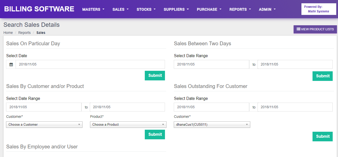 POS Billing Software

