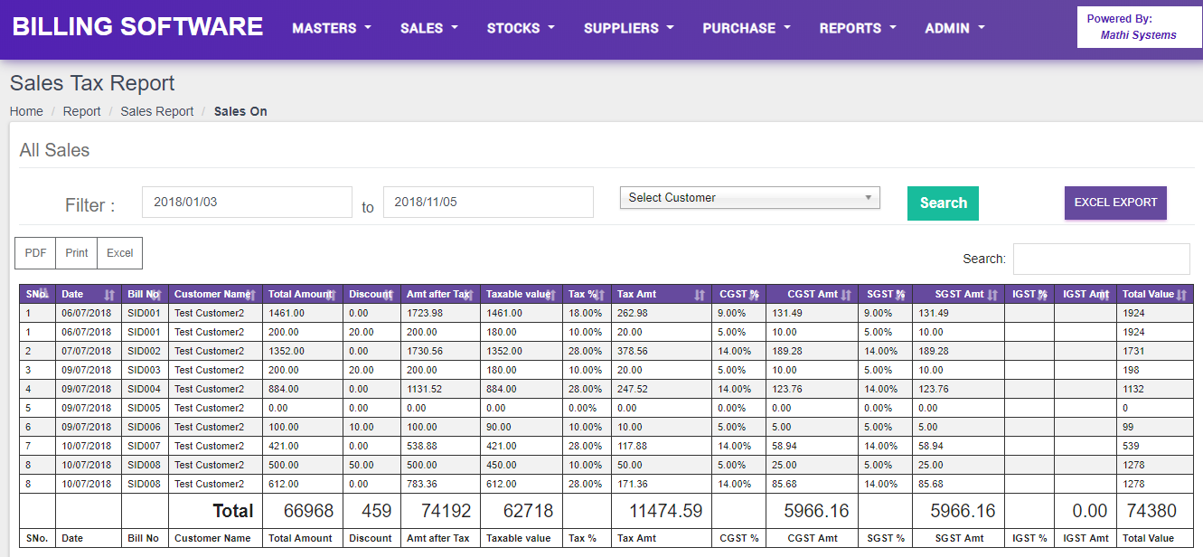 POS Billing Software
